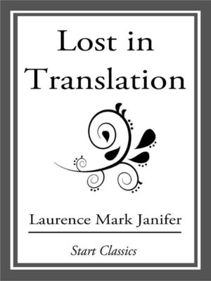 cover image of Lost in Translation